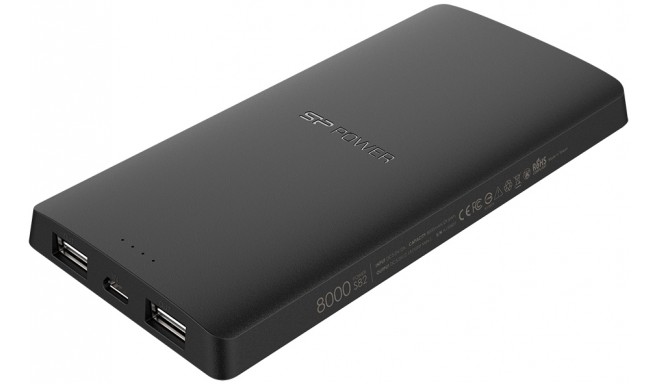 Silicon Power power bank Power S82 8000mAh, black