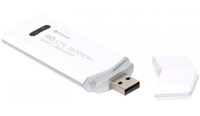 Platinet USB 4G + Wi-Fi modem, white (42971)