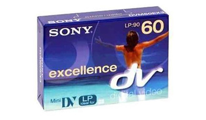 Sony tape DVM 60 EXC