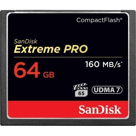 Sandisk карта памяти CF 64GB ExtremePro 160MB/s