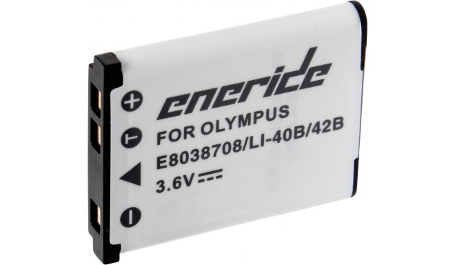 Eneride akumulators E (Olympus, LI-40B 700mAh), balts