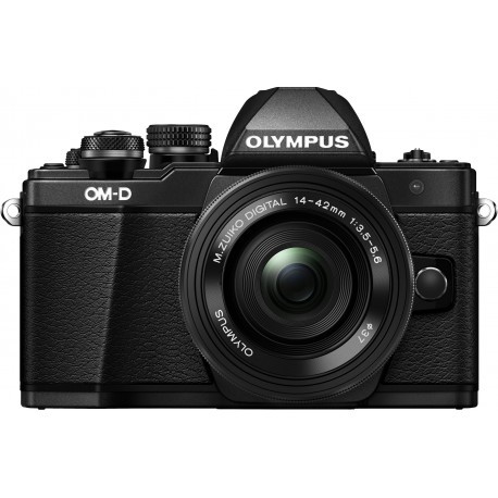 Olympus OM-D E-M10 Mark II + 14-42мм EZ Kit, черный