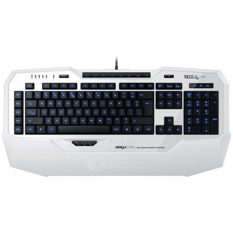 Roccat klaviatuur Isku FX US, valge (ROC-12-921)